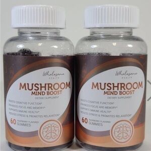 Wholesome Health Mushroom Mind Boost Gummies